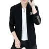 High-end embroidered knitted cardigan men's sweater jacket 2022 Autumn New Style bestseller Men's trendy outerwear cashmere sweater Item Picture